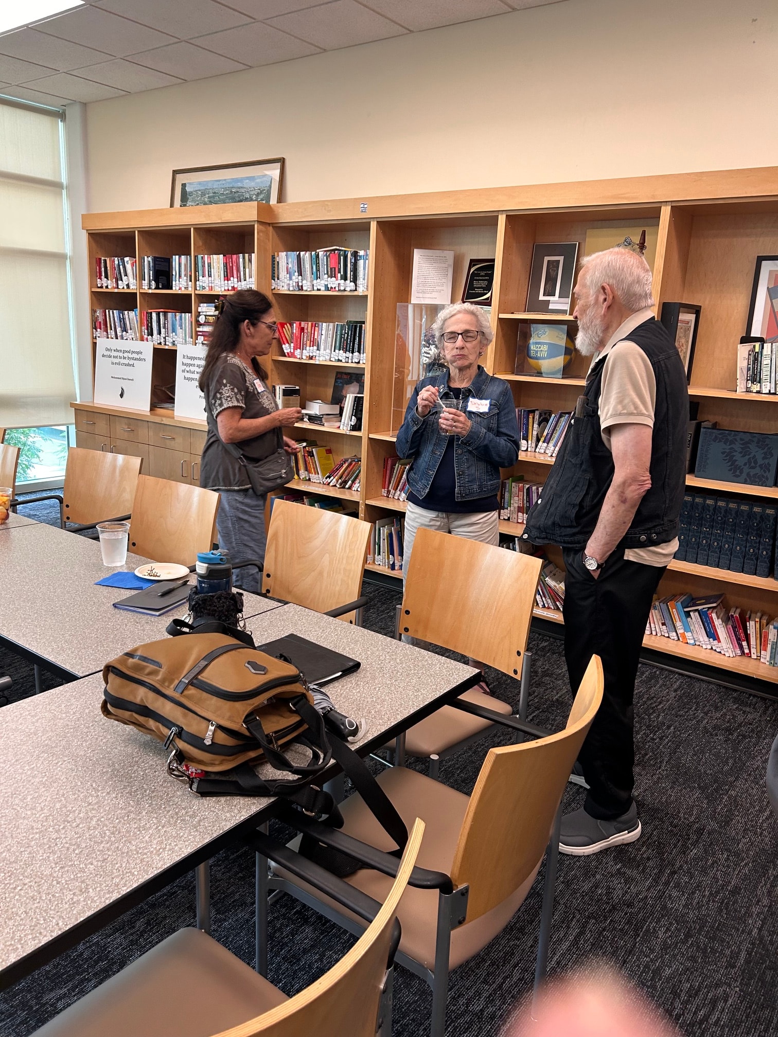 Judi Magier, Debbie Fulmer, Sheldon Bleiweiss — Speaker-Teacher Workshop at Levin JCC, August 2, 2026