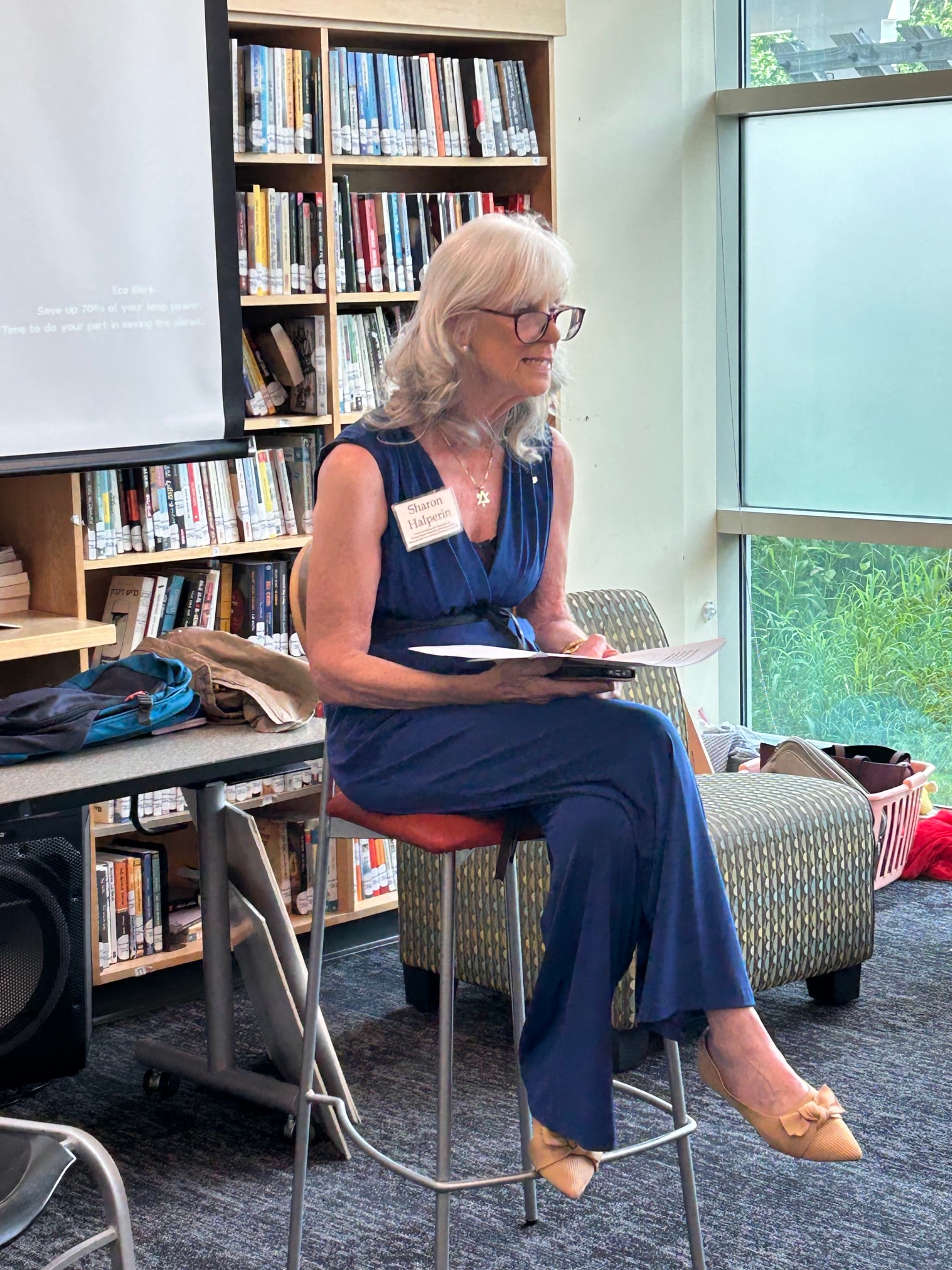 Sharon Halperin, 2G — Speaker-Teacher Workshop at Levin JCC, August 2, 2026