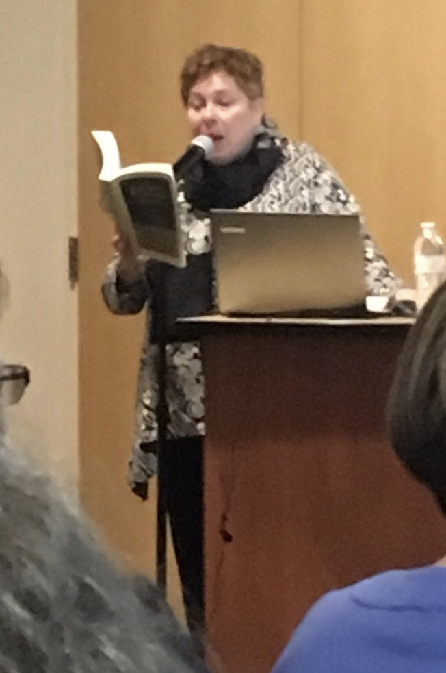 Jane Gabin reading from her new book, The Paris Photo.